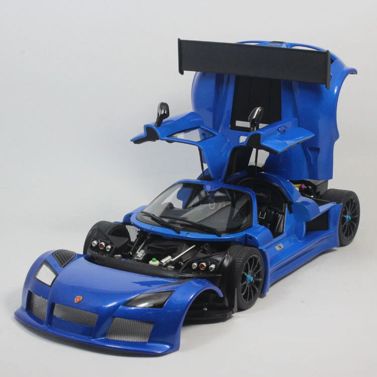 AUTOart 1/18 GUMPERT APOLLO S Diecast Model Car Gifts Blue Gifts Collection - Image 3 of 4