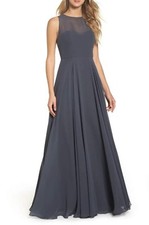 Jenny Yoo “Elizabeth” Chiffon Gown, Size 4