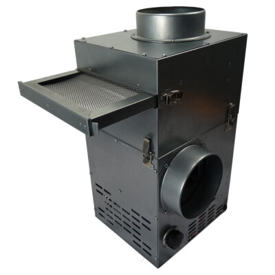 Set Kaminventilator mit Filterbox dalap  CHIMNEY SET FN125 Warme Luft 30072