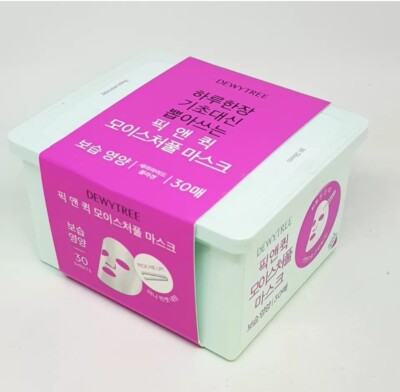 DEWYTREE Moisture Full Pick & Quick 30 Days Mask 30 Sheet Moisturizing K-Beauty