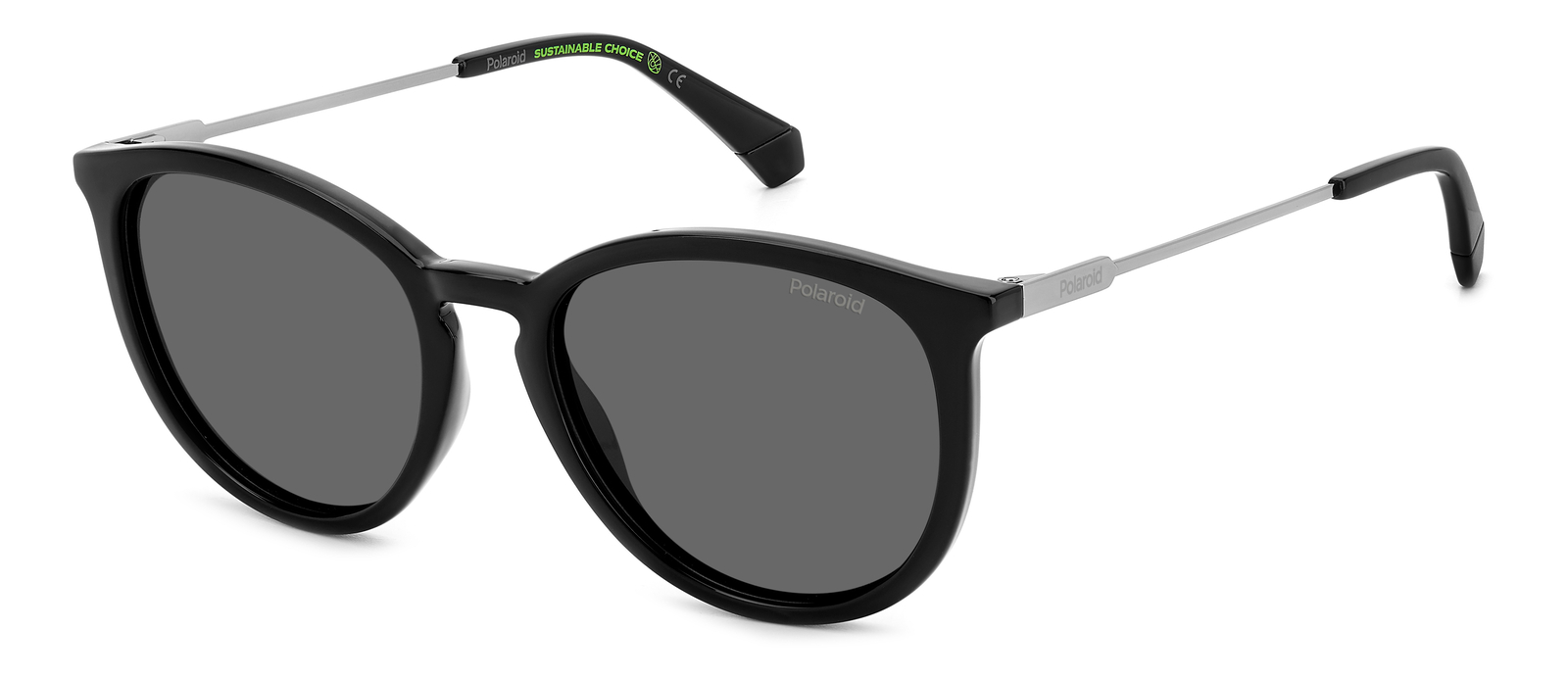 Polaroid PLD 4143/S/X 807 Black Unisex Sunglasses 53/18/145 Stylish UV Protection