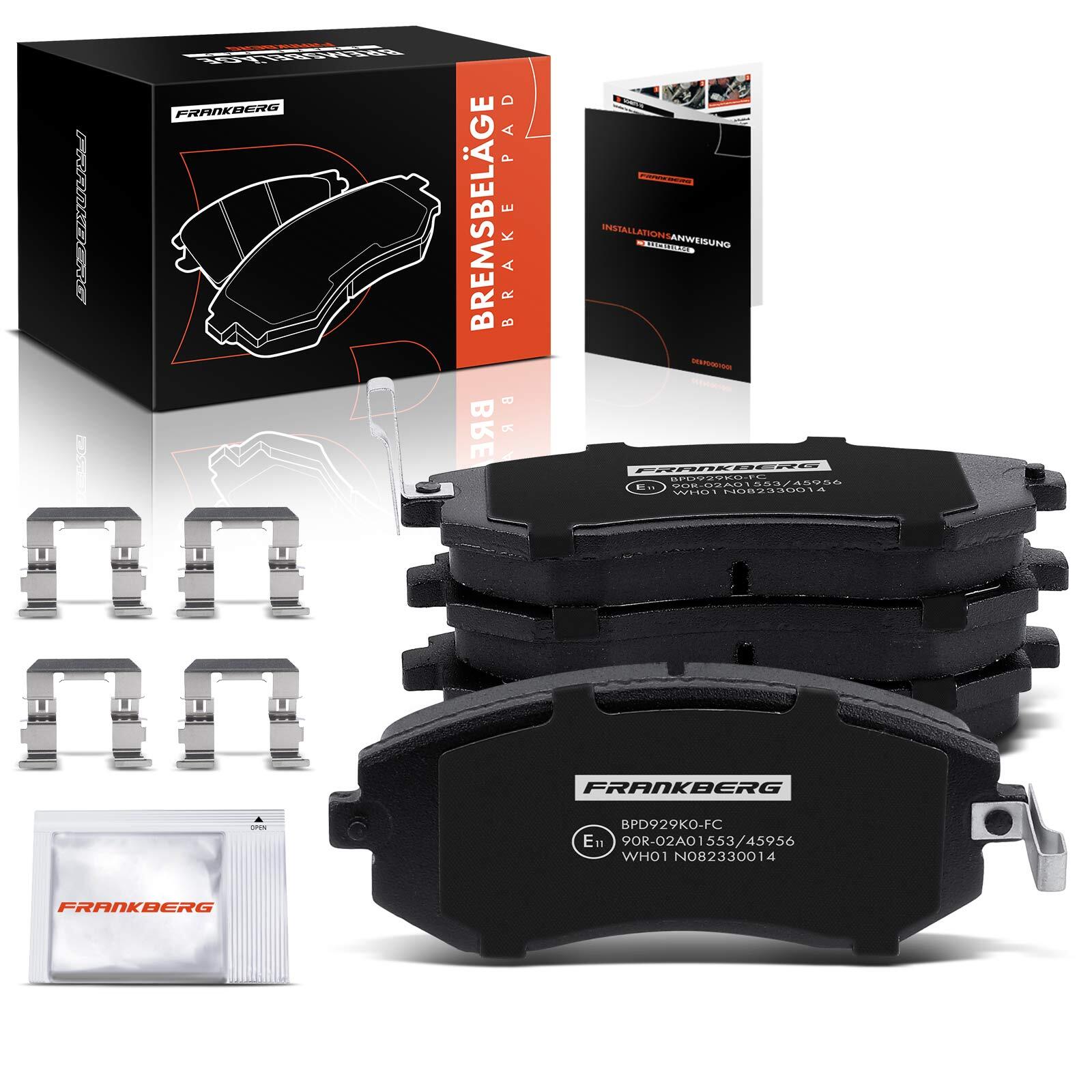FRANKBERG Front Brake Pads Set for Subaru Legacy IV Forester Outback Impreza New