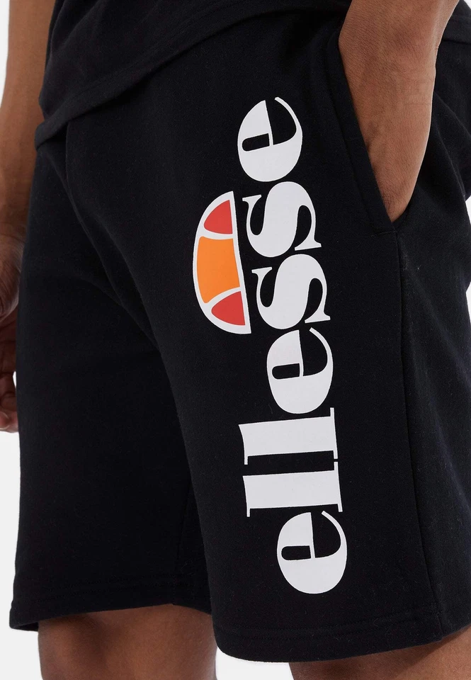 Pantalones Cortos Ellesse Para Hombre Bossini Hombres Pantalones Cortos Polares Negros Foto 4 de 4
