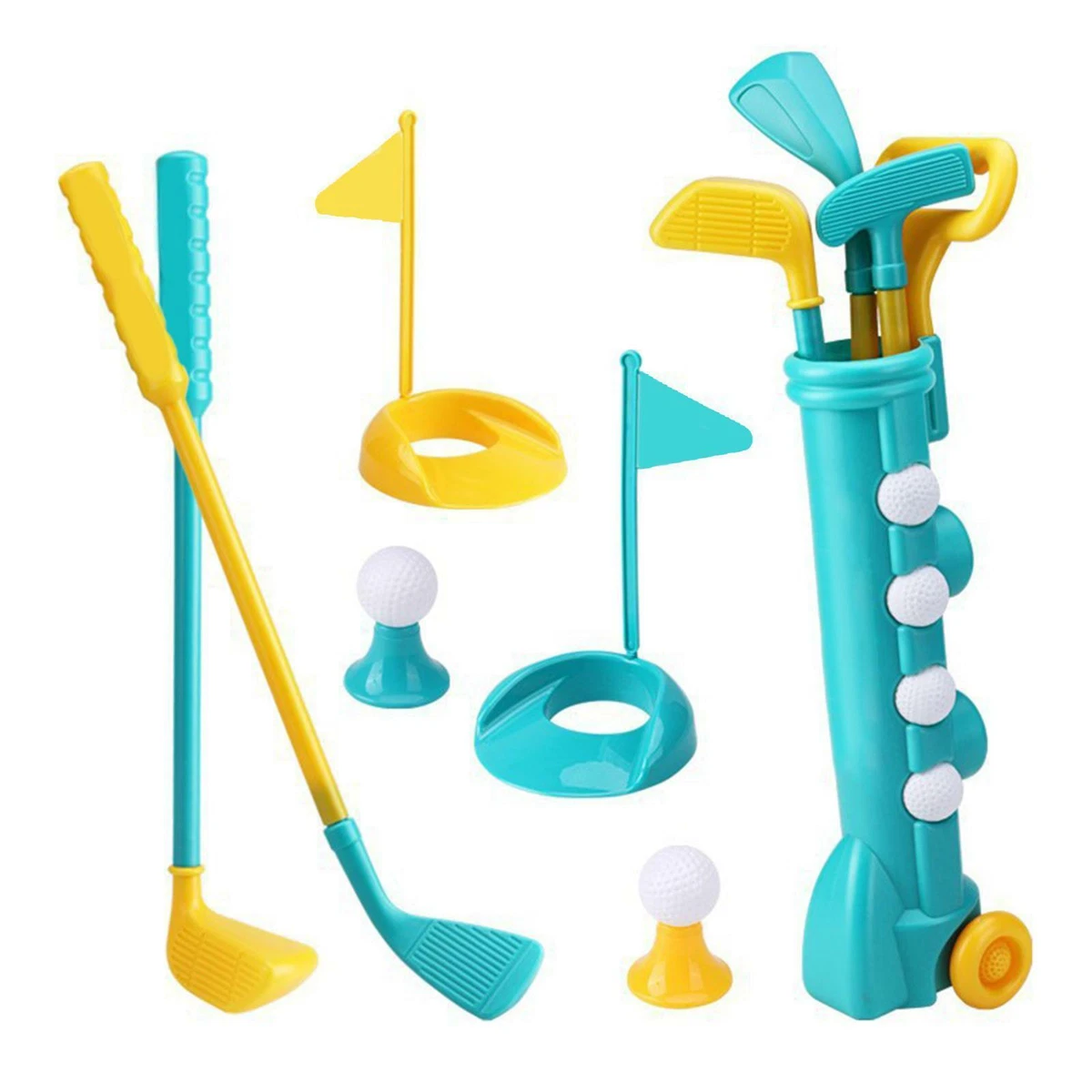 Interesting Kids Golf Set 1 Set Safe Educational Mini Baby Golf