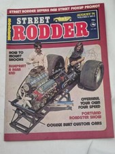Street Rodder Magazine August 1974  - Vol 3 No 8