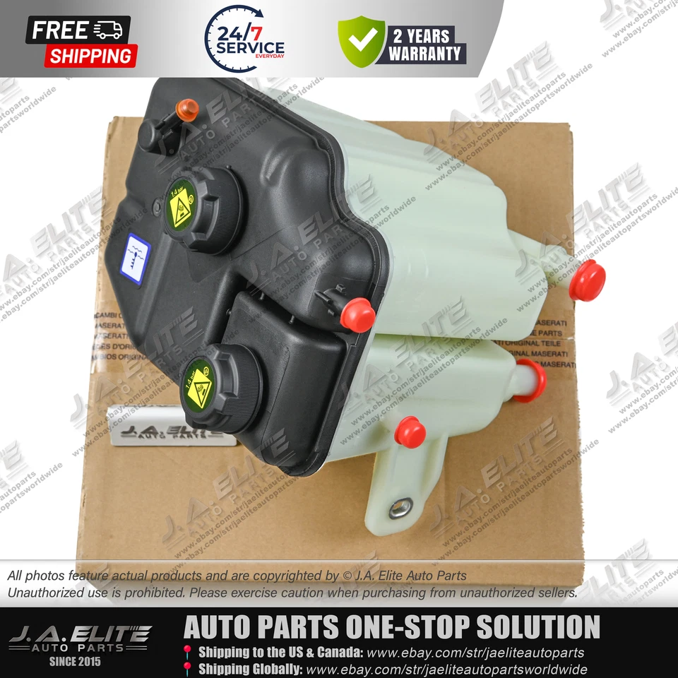 Genuine Expansion Tank Assembly for Maserati Ghibli Levante Quattroporte V6 - Imagem 4 de 4