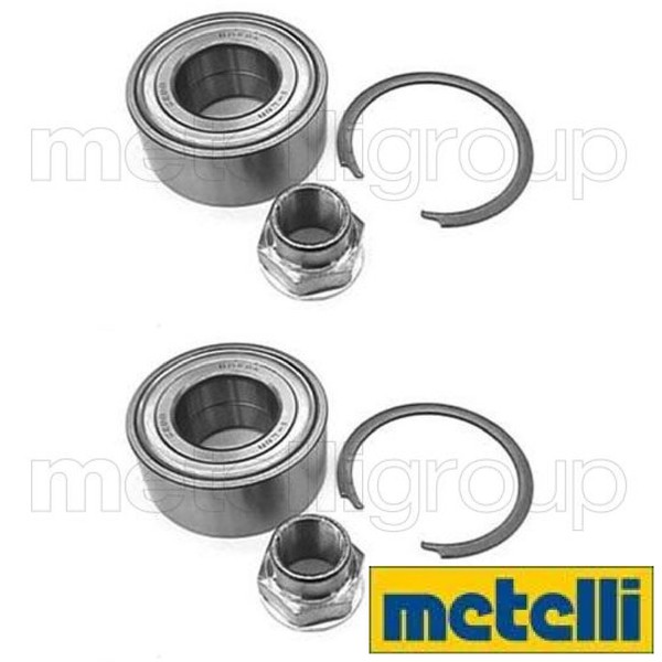2X Radlagersatz Metelli 19-1553 2 Radlager Satz Links Rechts Vorderachse-image