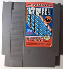 Jeopardy! Junior Edition NES Nintendo Game Cartridge NES-J2-USA Untested