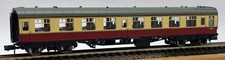 Graham Farish 374-010B N Gauge E3858 MK1 SO Second Open Coach BR Crimson Cream