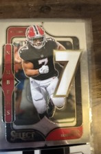 2024 Panini Select - Select Numbers Bijan Robinson #3