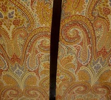 Set Of 2 Waverly Paisley 36x48 Cotton Window Curtain Panels