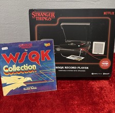 New STRANGER THINGS Victrola WSQK Record Player With Record BUNDLE SEALED
