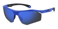 Polaroid Pld 7055/S Matte Blue 68/10/135 Herren Sonnenbrillen