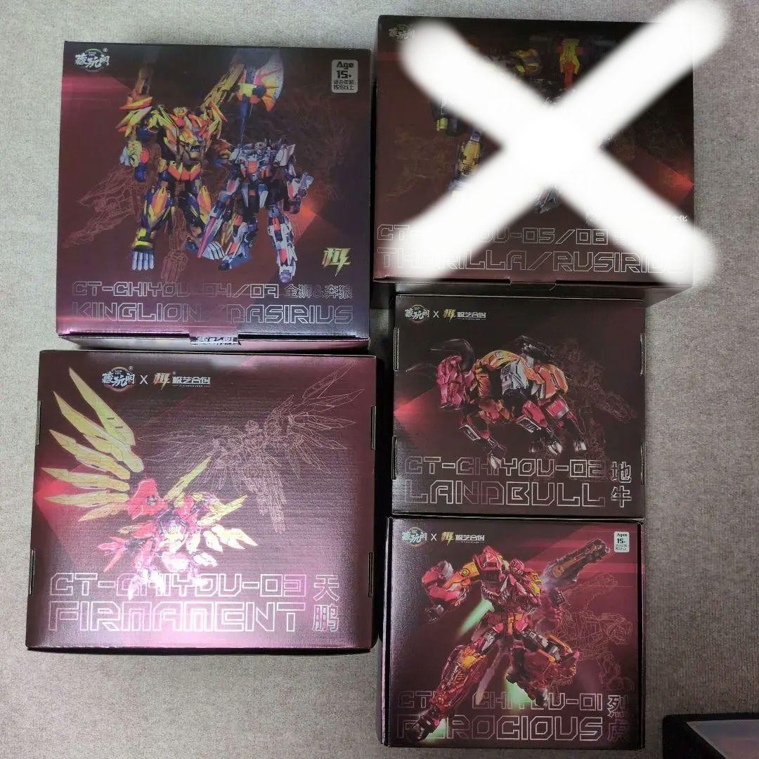 CANG Toys CT CHIYOU 01 02 03 04セット Cang Toys Ct Chiyou 01 02 03 04 Set | eBay