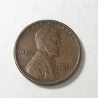 1911 s  LINCOLN WHEAT CENT PENNY - VF