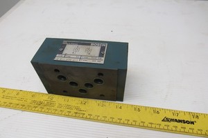 Bosch 0 811 020 027 4500 PSI Check Valve Block