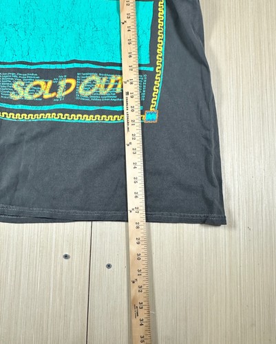 VTG Urban Outfitters Lollapalooza Festival Shirt Mens Medium Black Graphic Print - Picture 6 of 6