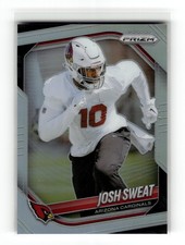 Josh Sweat 2025 Panini Prizm #4 Arizona Cardinals Silver