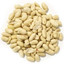 Aiva Blanched Peanuts Skinless - 30 lb (Uncooked Gourmet Quality Nut USA Grown)