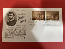 Canada FDC - 1971 - Paul Kane Scott # 553, Rosecraft Cover