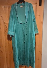 New Womens Sz 44 MAXI Robe Vintage Moodsetter House Coat nightgown