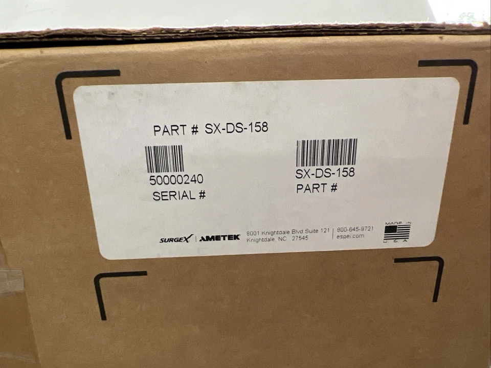 SurgeX SX-DS-158 Defender Series 8-outlet Power Conditioner Surge Suppressor - Image 3 of 3