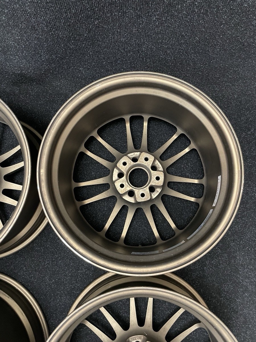 Rays Volk RE30 18x9.5 +15 5x114.3 WHEELs RIMs GTR STI EVO GR