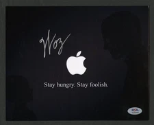 Steve Woz Wozniak SIGNED 8x10 Photo Apple I Computer founder PSA/DNA AUTOGRAPHED