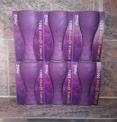 MC Donalds Cola Gläser 2026 Lila Grimace Glas Set 6er Pack NEU & OVP Limited