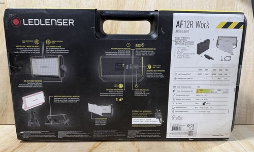 Ledlenser 8000 Lumens Work Area Light Rechargeable & AC Powered AF12R NEW - Picture 5 of 6