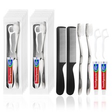 Travel Toothbrushes with Toothpaste, Disposable Toothbrushes, Hygiene Kits in...