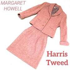 MARGARET HOWELL Harris Tweed Pink Suit Set Up Size M