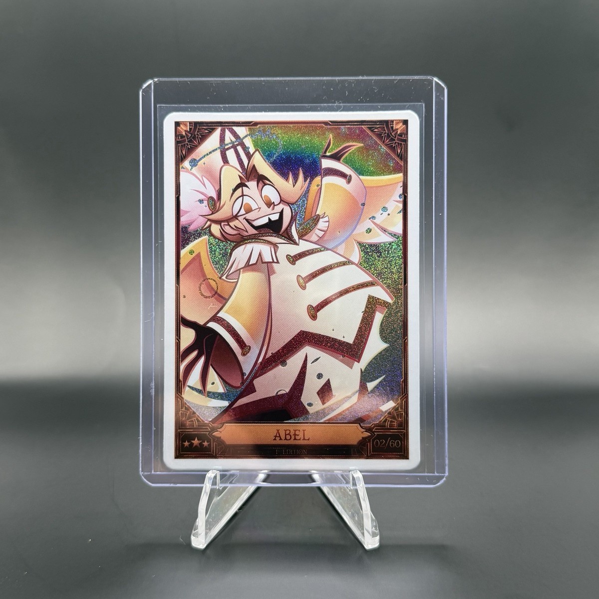 Hazbin Hotel Season 2 Abel 02/60 Foil 1st Edition Trading Card | eBay