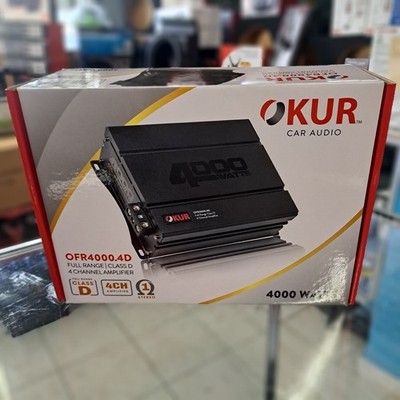 OFR4000.4D 4000 WATTS 4CH CAR AUDIO AMPLIFIER NEW FREE SHIPPING 
