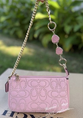 COACH くすみピンク ジャンパー S NWT Coach Women's Reversible Spring Blossom Signature Souvenir