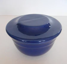 Emile Henry France Cobalt Blue Porcelain Ceramic Butter Bell 86.10