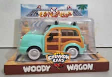 The Chevron Cars WOODY WAGON New In Box Collectible Toy 1999