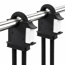 2 Pack Boat Fender Hanger, Quick Connect and Release Boat Rail Cleats Fender ...