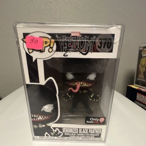 Funko Marvel Venomized Black Panther Pop! Vinyl #370 GameStop Exclusive