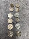12 Silver Quarters Mixed Dates