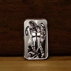 Scottsdale Mint Archangel Michael 1 Troy Oz Silver Bar .999 Fine