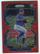 2022 Panini Prizm Tier III Red Wave Prizm /99 Angel Zerpa #270 Rookie RC