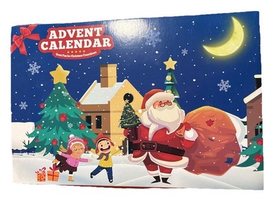 Christmas Advent Calendar 24 Days Countdown Holiday Seasonal Gift