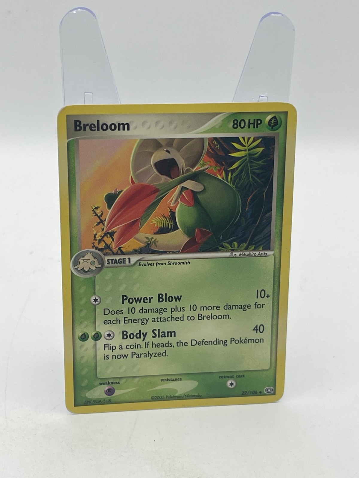 Breloom 22/106 Regular Emerald TCG Pokemon