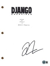 Quentin Tarantino Signed Django Unchained Movie Script Screenplay Autograph BAS