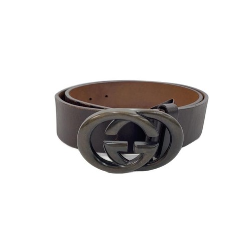 Used GUCCI◆Belt/Leather/BRW/Men's/170854/Gucci