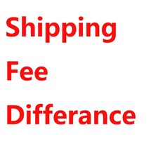 shipping fee Difference