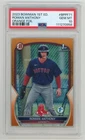 Roman Anthony 2023 Bowman 1st Edition Orange Foil 1st Rookie RC /25 PSA 10