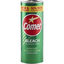 4 PACK Comet Cleaner with Bleach All-Purpose Removes Stains, Pine