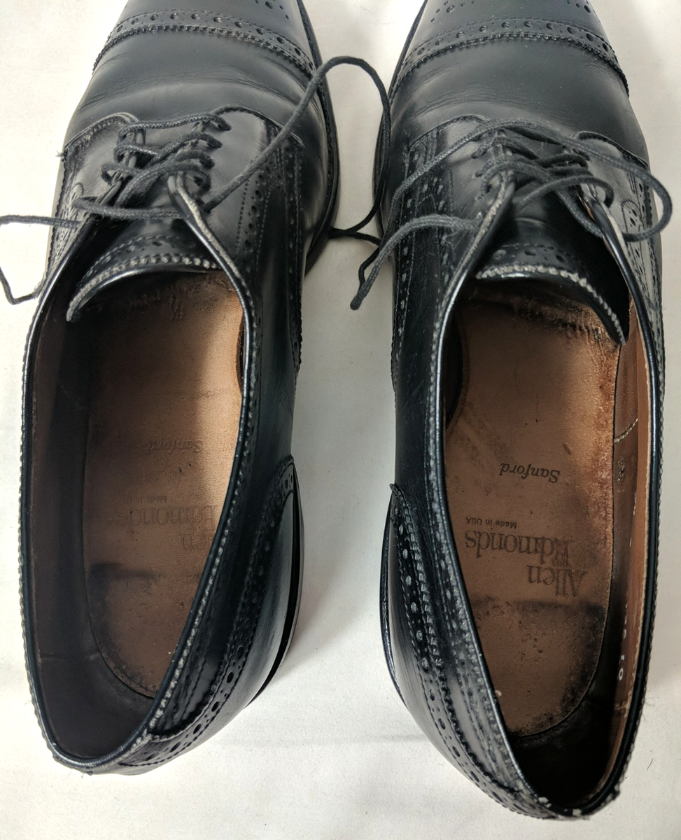 Allen Edmonds Sanford Dress US Size 8.5 Oxford Cap Toe  display picture 3